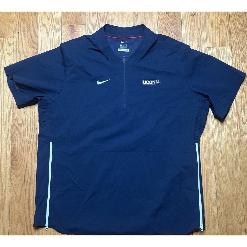 UConn Huskies Nike OnField Pullover Men's Shirt Jacket Coaches Team Issue XXL